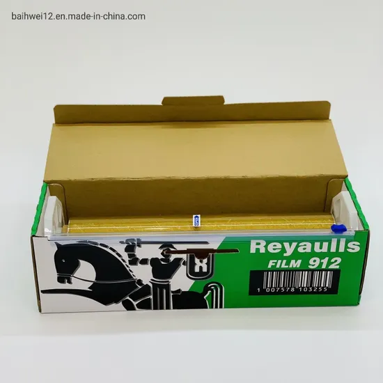 Macchina per impacchettare la pellicola trasparente per frutta con avvolgimento estensibile in PVC per uso alimentare